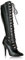 Pleaser Seduce-2024, Stivali Lunghi Donna, Nero Nero Blk STR Faux Leather, 44 EU