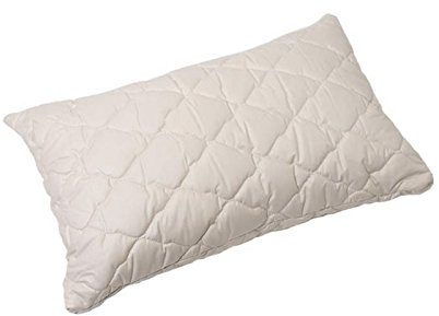 Öko Planet Kinder Kissen 40x60 cm, allergieneutrales 100% Bio Baumwolle Kopfkissen für Babys und Kleinkinder, Füllung anpassbar, Bezug waschbar (40 x 60 cm)