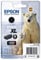 Epson Original 26XL Tinte Eisbär (XP-600, XP-700, XP-800, XP-510, XP-710, XP-615, XP-610, XP-810, XP-720, XP-820, XP-520, XP-620, XP-625), schwarz