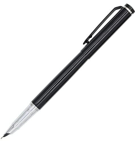 Gullor Advanced Jinhao Fountain Pen 101 Black with Silver
