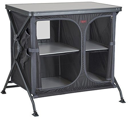Crespo Unisex – Erwachsene MOV9960478 Camping Zubehör, schwarz/grau, 68 x 92 x 84 cm
