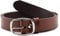 Merry Style Damen Gürtel Ledergürtel D41(Dunkelbraun, 85 cm (Gesamtlänge 104 cm))
