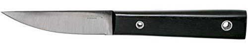 Cuchillo CONDOR Bushcraft URBAN EDC PUUKKO con hoja de acero carbono 1075 de 8,5 cm y empuñadura de micarta de 7,9 cm 60408 para Caza, Supervivencia y Bushcraft + Portabotellas de Regalo
