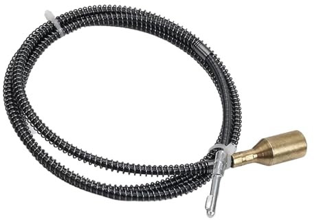 Utoolmart Utensile rotante ad albero flessibile, lunghezza 99,1 cm, nucleo interno interno da 0,4 cm, cavo albero flessibile, per smerigliatrice da banco