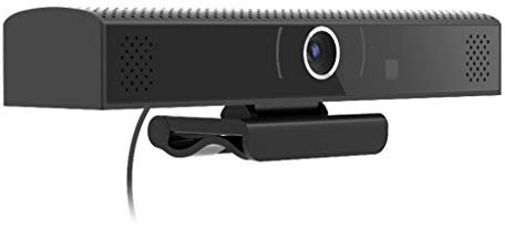BIlinli Webcam 3-en-1 1080P Caméra H_DWeb avec Haut-Parleur intégré et Prise USB pour Microphone