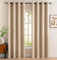 MIULEE Vorhänge Beige Blickdicht mit Ösen, Schöner Weicher Verdunklungsvorhänge zum Verdunkeln von Räumen, 2er Set Gardinen Abdunkelnd Schlafzimmer Wohnzimmer Thermovorhang Kälteschutz 117X228 cm