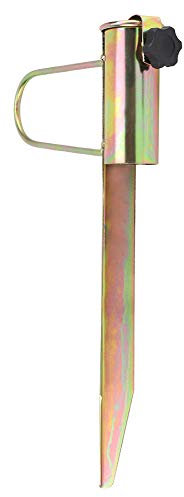 Yuecoom Porte-Parapluie de Plage de Soleil, 1 Pc Porte-Parapluie de pêche de Plage de Soleil en Fer Parasol de Sable Archor Jardin Voyage en Plein air