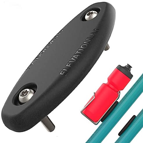 Elevation Lab TagVault Bike V2 - The Waterproof AirTag Bike Mount | Titanium Security Screws | Hidden Under Bottle Cage, Anti-Theft