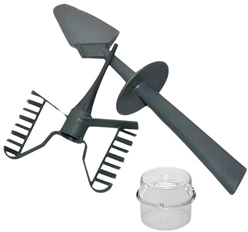 Mistericambio Kit Risparmio Ricambi Bimby TM21 Spatola Farfalla e Misurino