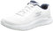 Skechers Herren GO Walk Flex Remark Sneaker, Weiß, 40 EU
