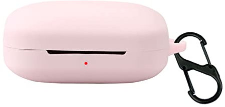 GIOPUEY Cilicone Case Compatible with OnePlus Buds Pro 2, Ultra-thin soft Cover, Slim-Fit,Anti-Fall,Not Easy to Dirty - Pink