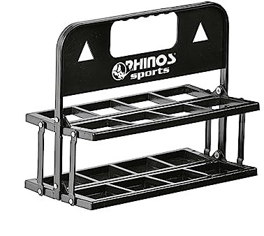RHINOS sports Trinkflaschenhalter 8er | Tray für 8 Flaschen | faltbar