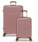 SUITSUIT Fab Seventies – Kofferset 2-teilig – Handgepäck-Koffer 55 cm – Check-in Koffer 76 cm – TSA-Schloss – Pink