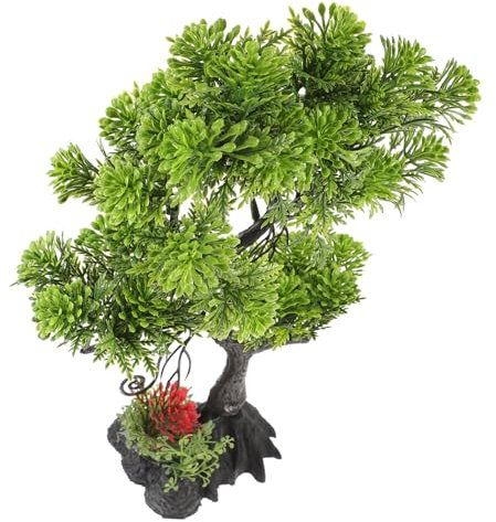 DOITOOL Aquarium Tree Model Realistic Artificial Tree Decoration for Fish Tank Durable Material Enhances Aquatic Landscapes for Fish Tank Supplies