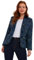 Joe Browns Textured Tweed Co-ord Jacket Veste, Bleu, 36 Femme