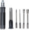 8 in 1 Steel Screwdriver Set with Storage Handle, Premium Steel Aluminium Alloy