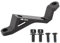 Senrusa Disc Brake Adapter Flat Mount to Post Mount Aluminum Alloy 74mm to 34mm Black for 160 180 Discs