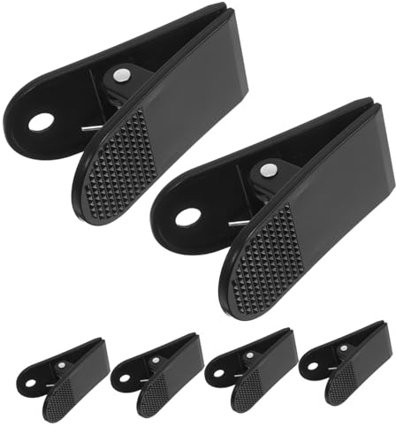 BESPORTBLE 6Pcs Treadmill Safety Key Clips Running Machine Safety Key Replacement and Emergency Stop Cord Clamps Universal Treadmill Cord Clamp for Home and Gym Exercise Equipment