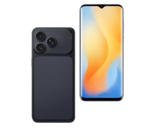 FOXIONO kann das Handy abschalten, 6,52 Zoll zugang, 2GRAM, 32GROM，nur noch 3G Network Frequenz, eine mit eingebauten SIM-Karten, Android und Smartphones (232 Black)