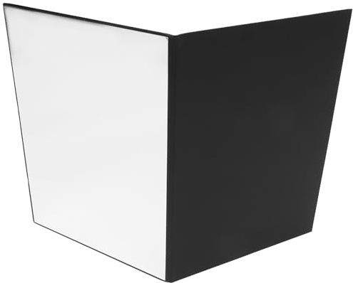 WATIIFUFU Tableau Réfléchissant Pliable en Papier A3 pour Photographie, Réflecteur de Lumière Ajustable, pour Studio et Photo Nature Morte