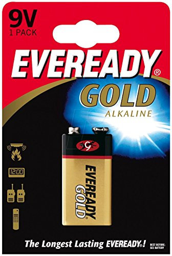 Energizer Eveready Gold Single-use battery 9 V Alkaline 9 V – Batteries (Single-use battery, 9 V, Alkaline, Flask, 9 V, 1 piece)