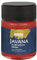KREUL 92265 - Javana Stoffmalfarbe für helle und dunkle Textilien, cremig brillante Farbe mit Glitzer - Effekt und pastosem Charakter, 50 ml Glas, Glitter Rubinrot
