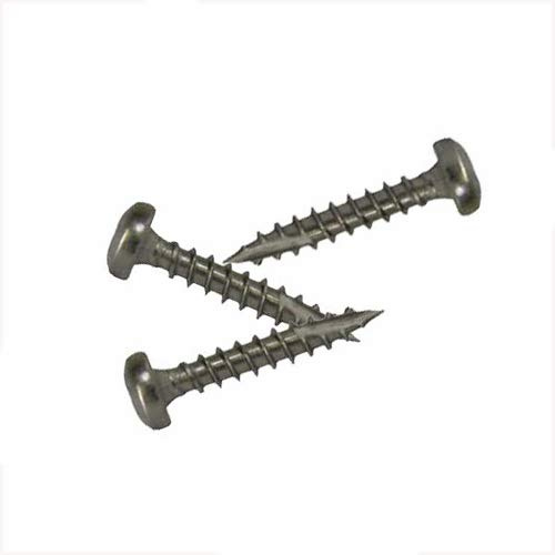 Pfostenkappen-Schrauben mit Cutspitze, aus Edelstahl, Paket: 50 Schrauben + Torx-Bit
