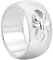 Vinani Ring Fleur de Lis Lilie Ritter Symbol gebürstet massiv Sterling Silber 925 Blume Größe 52 (16.6) 2RLG-52
