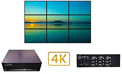 EMS iVu9s-Pro, processore a 9 display 4K2K per video wall