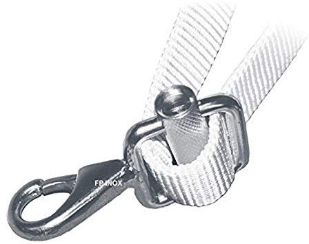 Mousqueton avec Boucle Sangle 25mm INOX 316 - A4