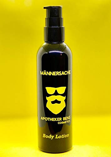 Apotheker Ben$ Männer Bodylotion 250 ML Trockene Haut Körperpflege nach Dusche und Bad Made in Germany