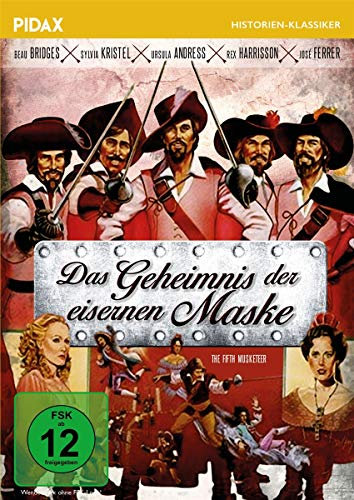 Das Geheimnis der eisernen Maske (The Fifth Musketeer) / Abenteuerfilm nach dem Roman von Alexandre Dumas mit absoluter Starbesetzung (Pidax Historien-Klassiker)