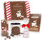 Hot Chocolate Geschenkbox – süße Geschenkbox mit Trink-Schokolade, Marshmallow-Herzen, Tasse und Karte