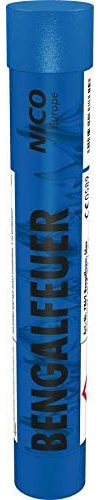 NICO® 7862 Bengalfeuer Strobeeffekt Feuerwerk 2 St.Bengalos // blau
