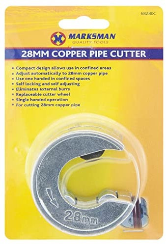 28MM Automatic Pipe Cutter Slicer Copper Adjusting Locking Cutting Slice Tube