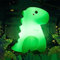 SANKEDOU Dinosaur Night Light for Kids, Touch Sensor Silicone 7 Colors Changing Room Decor for Boys Girls, Rechargeable Baby Mood Light Dinosaur Lamp, Cute Bedside Lamp Dinosaur Christmas Gifts
