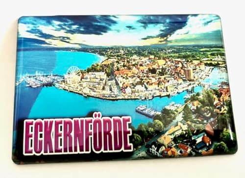 Eckernförde Ostsee Deutschland Kühlschrankmagnet Souvenir Reiseandenken Geschenkartikel