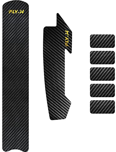 FLY_H Bicycle Frame Protection Sticker Tape Bike Chain Guard Tape Bicycle Chain Protector Bicycle Paint Protection Stickers Bike Cable Protection Decorative Sticker Protection Scratches and Impacts
