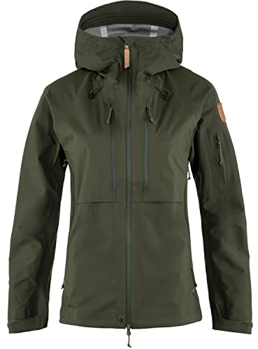 Fjallraven 89600-662 Keb Eco-Shell Jacket W Jacket Women's Deep Forest Size XXL