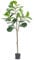 VEVOR Pianta Artificiale, 1556 mm Alto Albero Foglie di Fico Finta Realistica Materiale PE di Qualità Protezione Antiribaltamento Vaso Φ150 x 125 mm, Decorazione per Casa Ufficio Interni ed Esterni