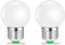 JINLONTA E27 LED Warmweiss G45 Glühbirne Kleinen Golf Kugel 3W Ersatz 25W Halogenlampe AC 230V 3000K für Bädern Wohnzimmer Klein Edison Schreibtischlampe, 2er-Pack