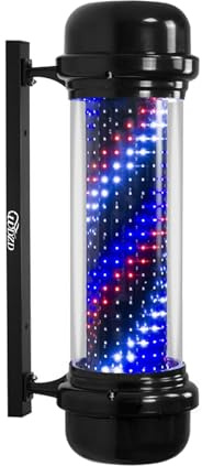 WDZD 71 cm Schwarz Barber Pole