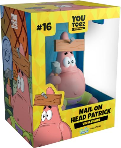 Youtooz Spongebob Schwammkopf Vinyl Figur Nail on Head Patrick 10 cm