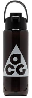 Nike TR Renew Recharge Chug Bottle 24 OZ Graphic ACG Gourde unisexe pour adulte Noir/noir/blanc sommit 709 ml
