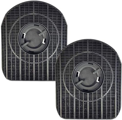 SOS Accessoire Lot de 2 filtres à charbon TYPE 200 pour Hotte 481281718522, CHF200 BAUKNECHT, ELICA, IGNIS, KITCHENAID, SCHOLTES, WHIRLPOOL