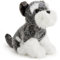 Zappi Co Ernie der Schnauzer Plüschhund (21 cm) - Schnauzie Hund - Weich, Kuschelig, Recycelt - Eleganter Hundebegleiter