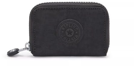 Kipling Portefeuille Cash Buddy, Noir, 4''L x 2.75''H x 0.5''D, Compact, Moderne