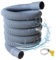 Smileshiney Dehumidifier Hose for Drainage, Extension Hose for Dehumidifier Drain - Thick Drain Hose with Rubber Adapter and Connection Clamp | Hose Replacement for