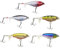 Pack of 5 Fishing Lures, Surface Bass Bait, Fishing Wobble Surface Bass Bait, Multifunctional Popper Fishing Lure, Topwater Fishing Lure with Propeller Tail, Geeignet für Süß- und Salzwasser