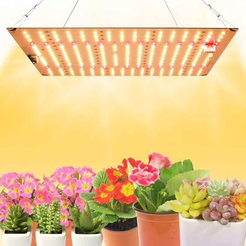 Rosnek Pflanzenlampe LED Vollspektrum, LED Grow Lampe, Dimmbar 234 LEDs Pflanzenleuchte Hängend für Gewächshaus Pflanzen Gemüse Blume